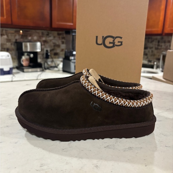 UGG Tasman II Slipper Dusted Cocoa DDC Kids Sz 3-6 1019066k Brand New Condition - Picture 8 of 13